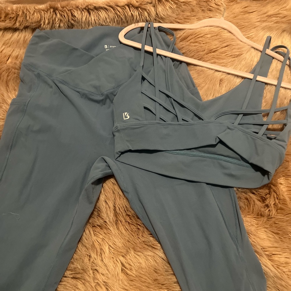 Monarch sports bra and leggings
